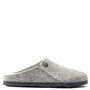Birkenstock Men's Zermatt Shearling Wool Felt in Light Grey - Getoutside Shoes