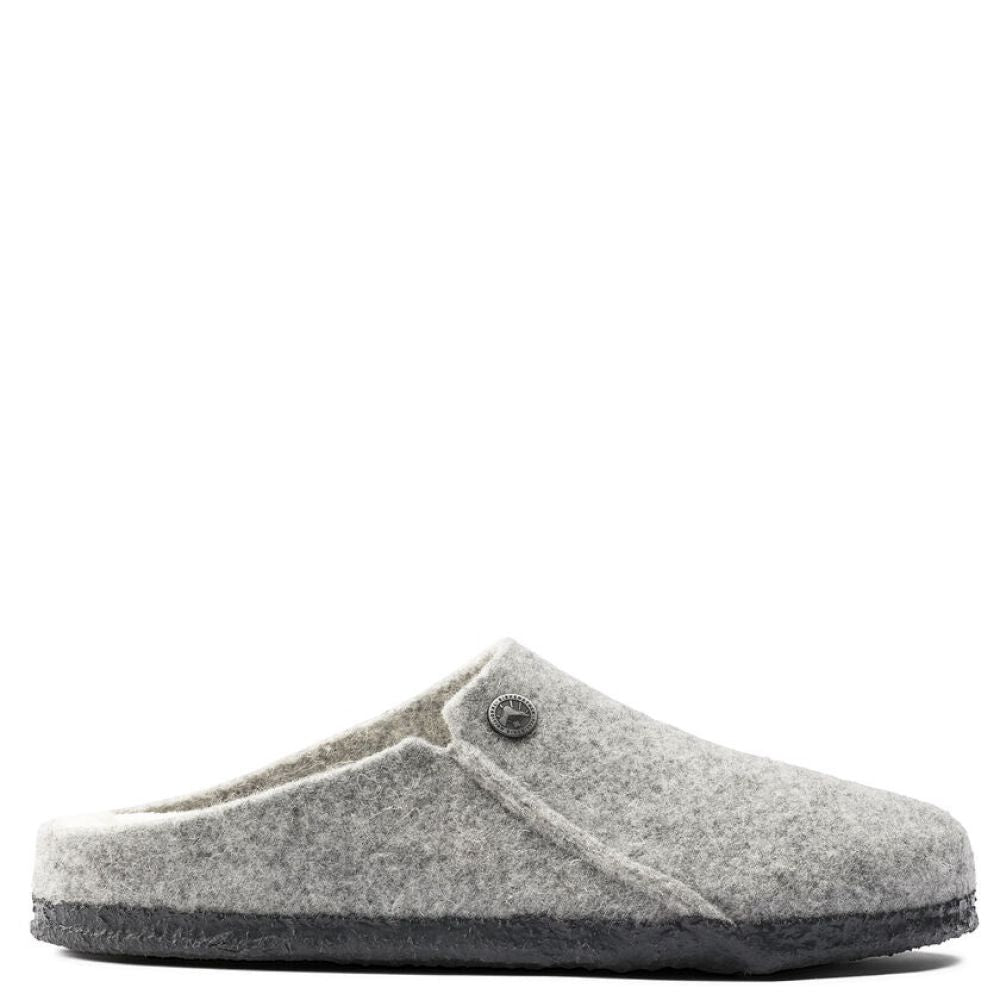 Birkenstock Men's Zermatt Shearling Wool Felt in Light Grey - Getoutside Shoes