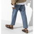 Birkenstock Milano Birko-Flor in Dark Brown - Getoutside Shoes