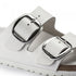 Birkenstock Women's Arizona Big Buckle Leather in White - Getoutside Shoes