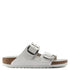 Birkenstock Women's Arizona Big Buckle Leather in White - Getoutside Shoes