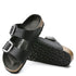 Birkenstock Women's Arizona Big Buckle Oiled Leather in Black - Getoutside Shoes