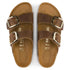 Birkenstock Women's Arizona Big Buckle Oiled Leather in Cognac - Getoutside Shoes