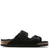 Birkenstock Women's Arizona Shearling in Black - Getoutside Shoes