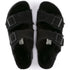 Birkenstock Women's Arizona Shearling in Black - Getoutside Shoes