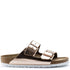 Birkenstock Arizona Softbed Leather in Metallic Copper - Getoutside Shoes