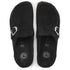Birkenstock Women's Buckley Suede Leather in Black - Getoutside Shoes