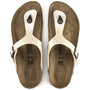 Birkenstock Women's Gizeh Birko-Flor in Graceful Pearl - Getoutside Shoes