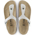 Birkenstock Women's Gizeh Birko-Flor in White - Getoutside Shoes