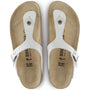 Birkenstock Women's Gizeh Birko-Flor in White - Getoutside Shoes