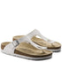 Birkenstock Women's Gizeh Birko-Flor in White - Getoutside Shoes