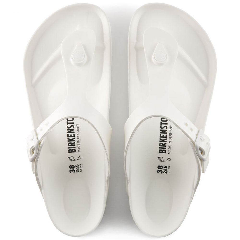 Birkenstock Women's Gizeh EVA in White - Getoutside Shoes