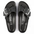 Birkenstock Madrid Big Buckle Oiled Leather in Black - Getoutside Shoes