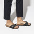 Birkenstock Madrid Big Buckle Oiled Leather in Black - Getoutside Shoes
