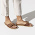 Birkenstock Madrid Big Buckle Oiled Leather in Cognac - Getoutside Shoes