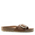 Birkenstock Madrid Big Buckle Oiled Leather in Cognac - Getoutside Shoes
