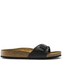 Birkenstock Women's Madrid Birko-Flor in Black - Getoutside Shoes