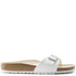 Birkenstock Women's Madrid Birko-Flor in White - Getoutside Shoes