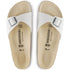 Birkenstock Women's Madrid Birko-Flor in White - Getoutside Shoes