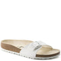 Birkenstock Women's Madrid Birko-Flor in White - Getoutside Shoes