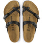 Birkenstock Women's Mayari Birko-Flor in Black - Getoutside Shoes