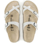 Birkenstock Women's Mayari Birko-Flor in White - Getoutside Shoes