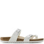 Birkenstock Women's Mayari Birko-Flor in White - Getoutside Shoes