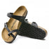 Birkenstock Women's Mayari Oiled Leather in Black - Getoutside Shoes