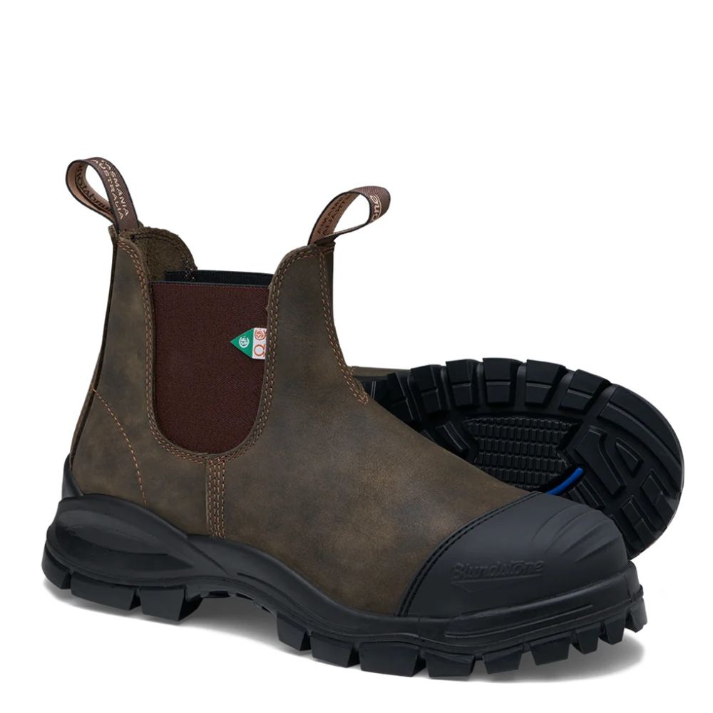 Blundstone Work &amp; Safety XFR 962 in Rustic Brown
