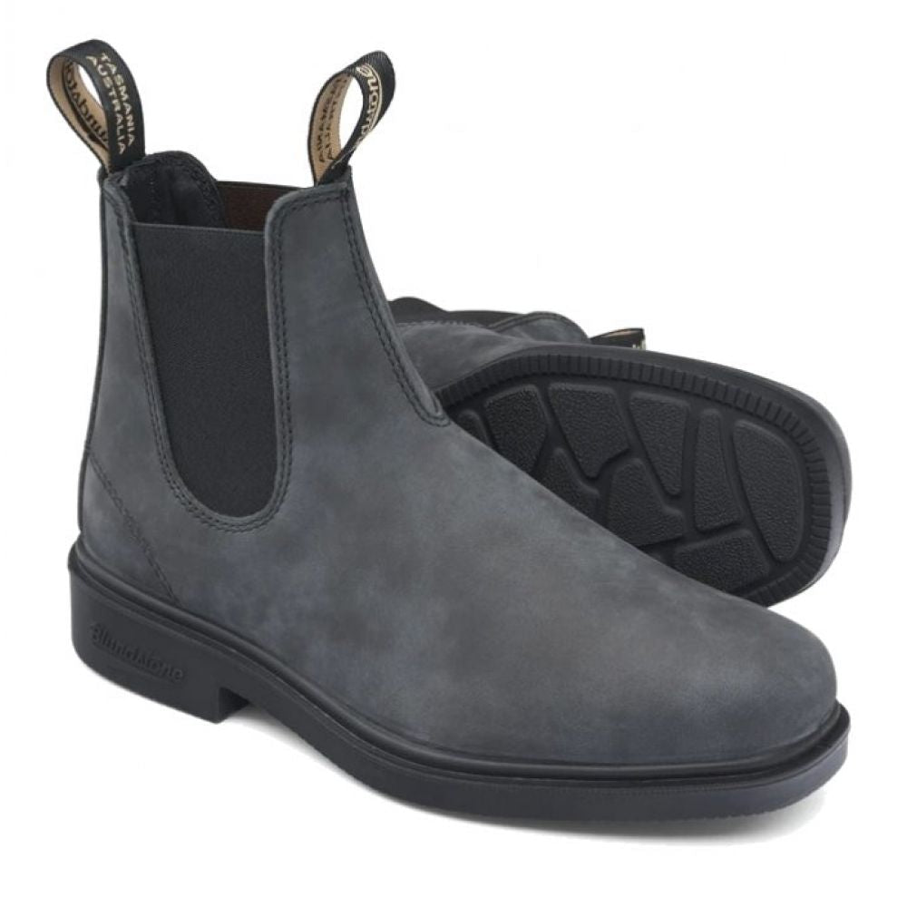 Blundstone Dress 1308 in Rustic Black - Getoutside Shoes