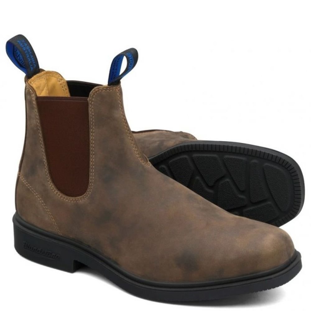 Blundstone Winter Thermal Dress in 1391 Rustic Brown - Getoutside Shoes