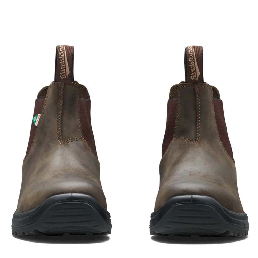 Blundstone Work & Safety Boot 180 in Rustic Brown - Getoutside Shoes