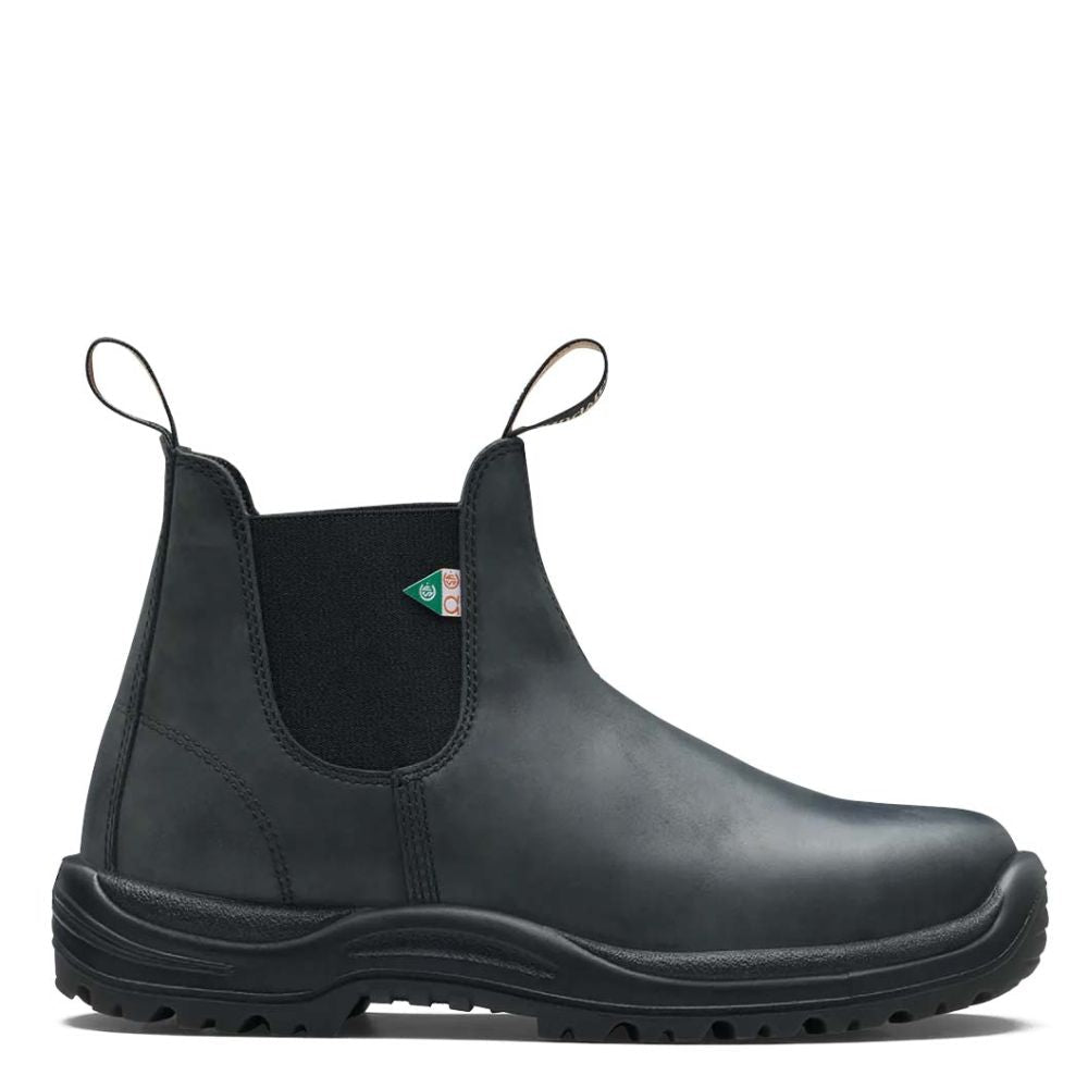 Blundstone Work & Safety Boot 181 in Waxy Rustic Black - Getoutside Shoes