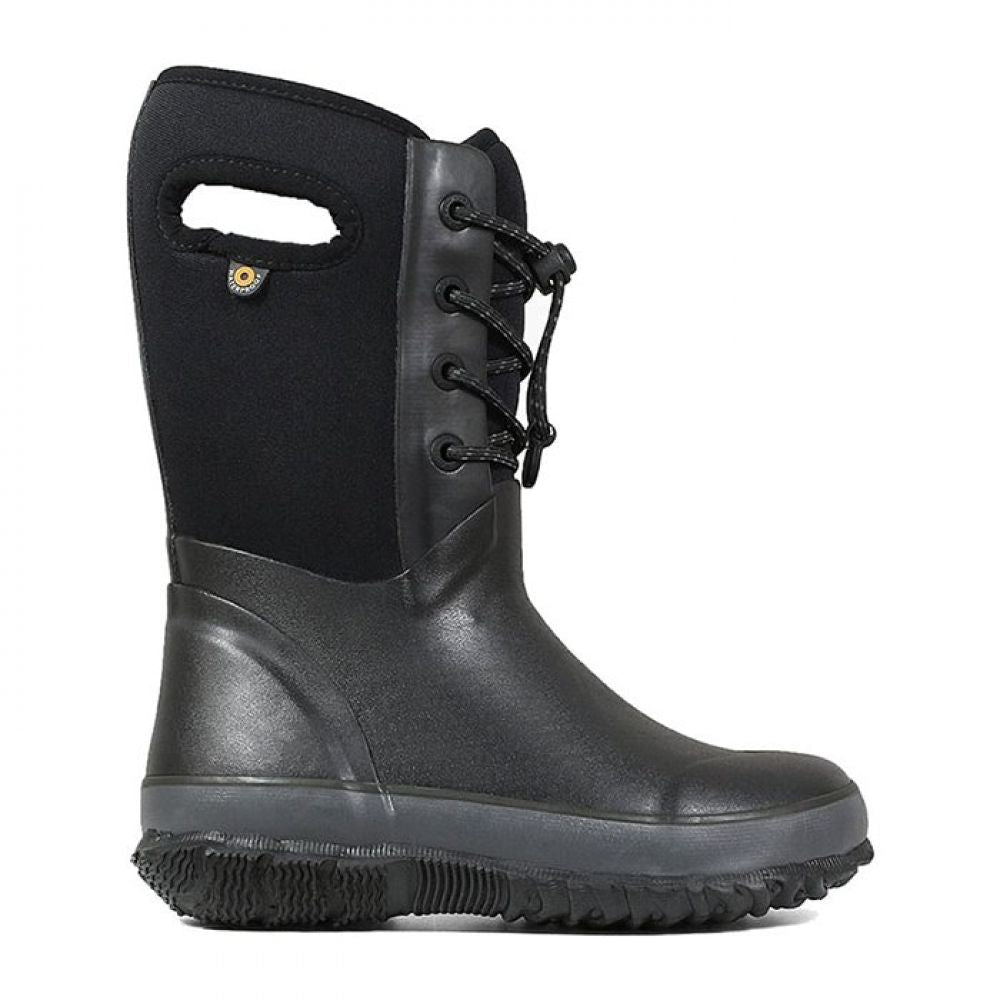 Bogs Kids Arcata Lace in Black - Getoutside Shoes