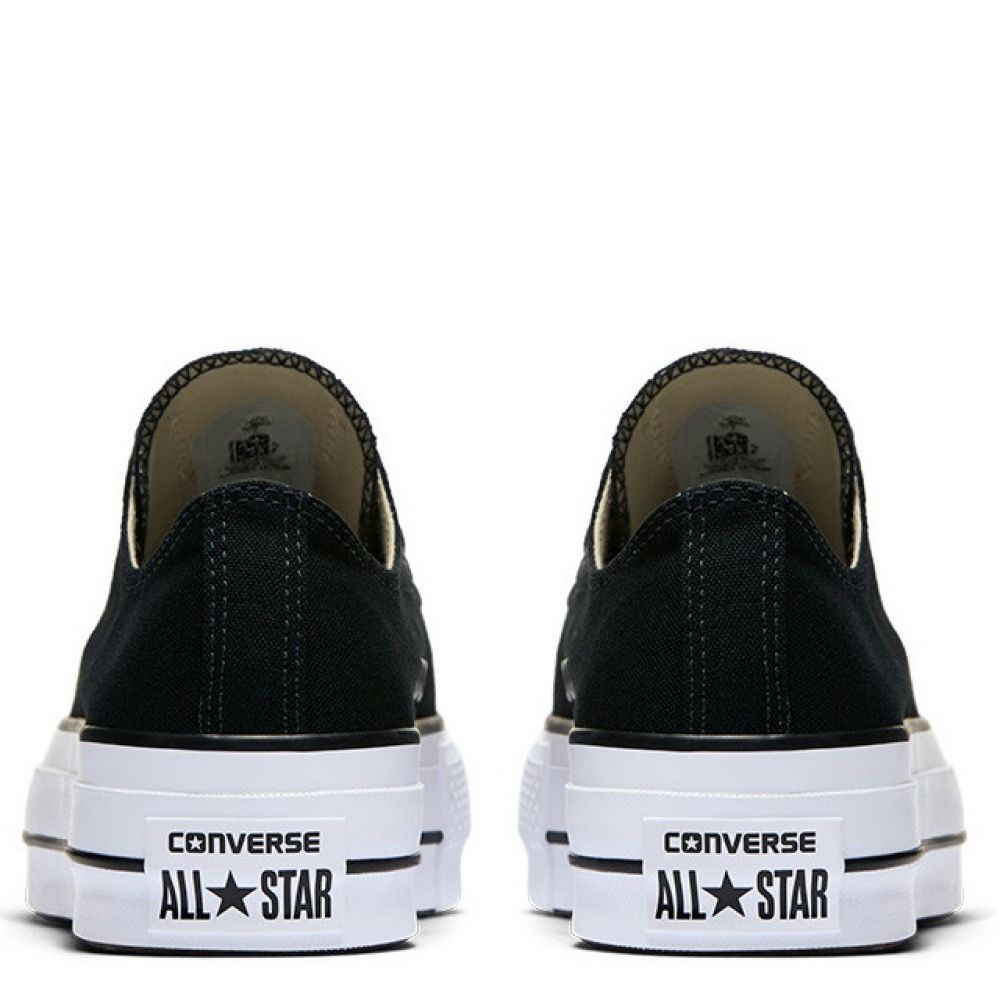 Converse Women&#39;s Chuck Taylor All Star Lift Low Top in Black