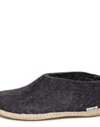 Glerups Shoe Leather Sole in Charcoal