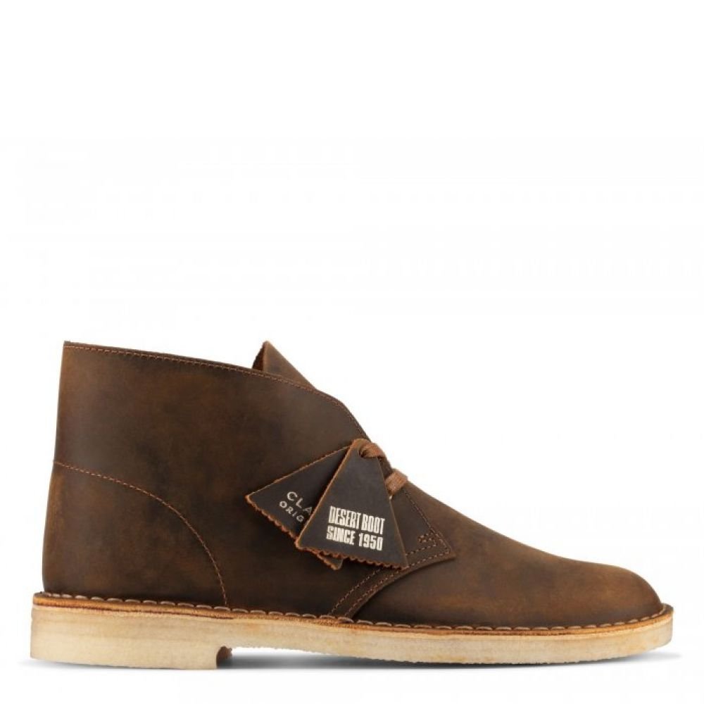 Clarks Men's Desert Boot in Beeswax - Getoutside Shoes