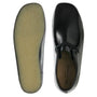 Clarks Men's Wallabee Boot in Black Leather - Getoutside Shoes