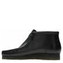 Clarks Men's Wallabee Boot in Black Leather - Getoutside Shoes