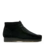 Clarks Men's Wallabee Boot in Black Suede (not online) - Getoutside Shoes