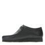 Clarks Men's Wallabee in Black Leather - Getoutside Shoes
