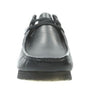 Clarks Men's Wallabee in Black Leather - Getoutside Shoes
