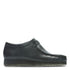 Clarks Men's Wallabee in Black Leather - Getoutside Shoes