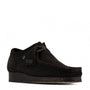 Clarks Women's Wallabee in Black Suede - Getoutside Shoes