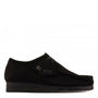 Clarks Women's Wallabee in Black Suede - Getoutside Shoes