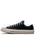Converse Chuck 70 Low in Black/Egret/White - Getoutside Shoes