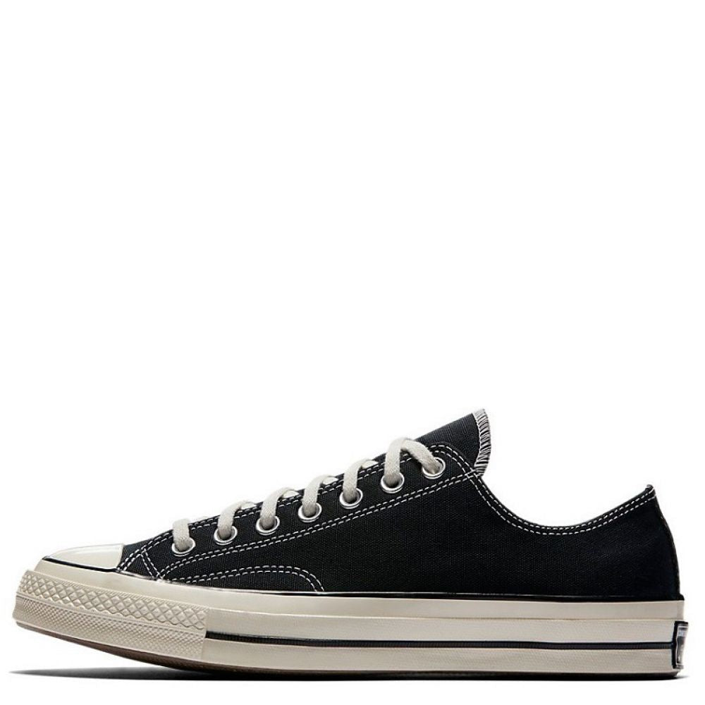 Converse Chuck 70 Low in Black/Egret/White - Getoutside Shoes