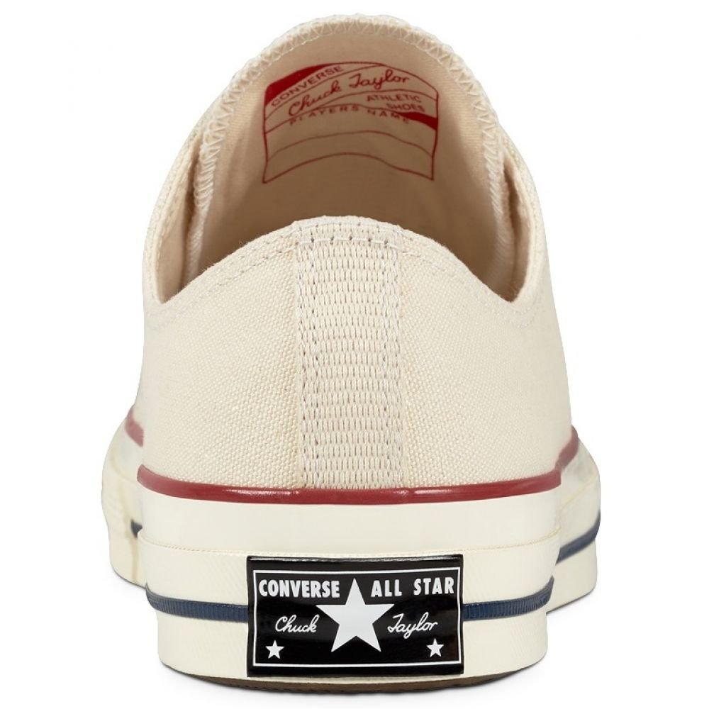 Converse Chuck 70 Low in Parchment/Egret/White - Getoutside Shoes