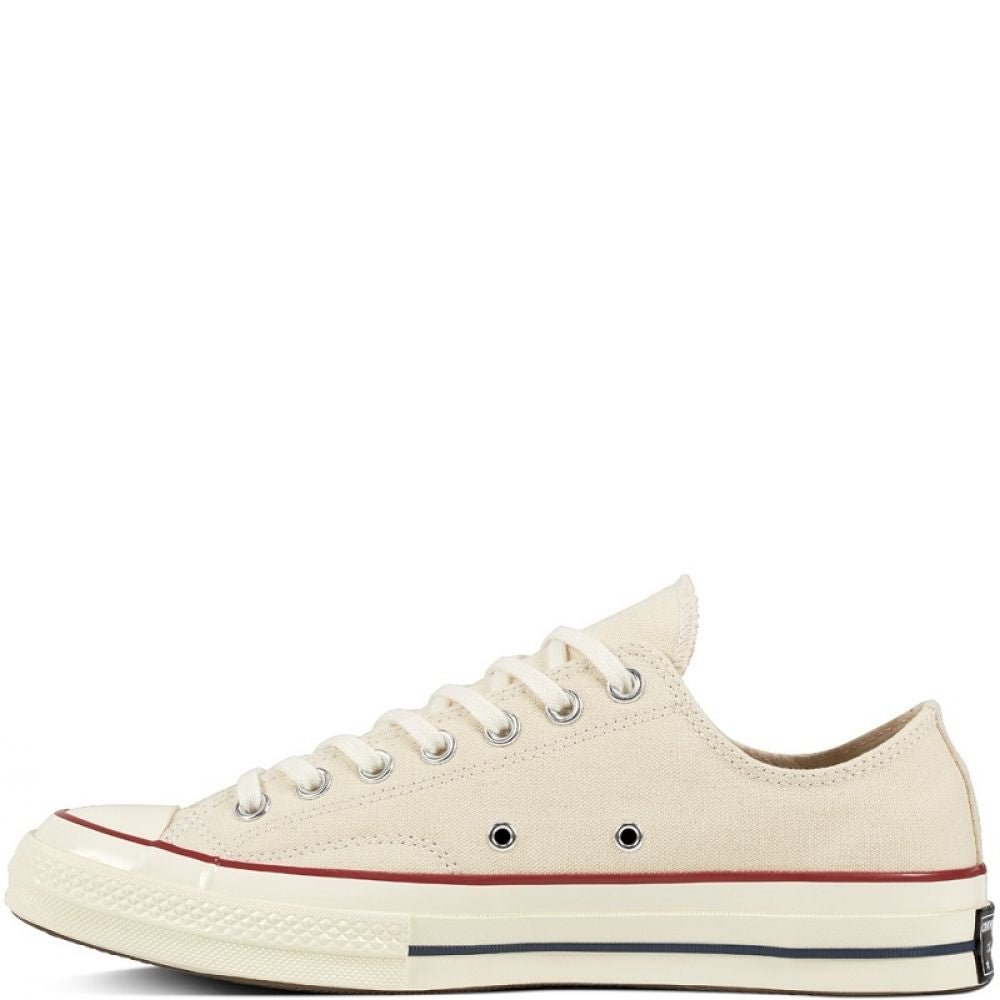 Converse Chuck 70 Low in Parchment/Egret/White - Getoutside Shoes