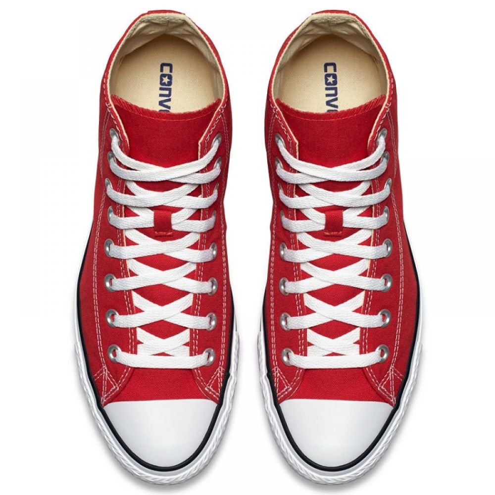 Converse Chuck Taylor All Star High Top in Red - Getoutside Shoes